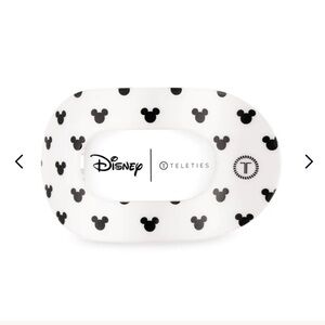 NWT Teleties DISNEY Flat Round Medium Hair Clip